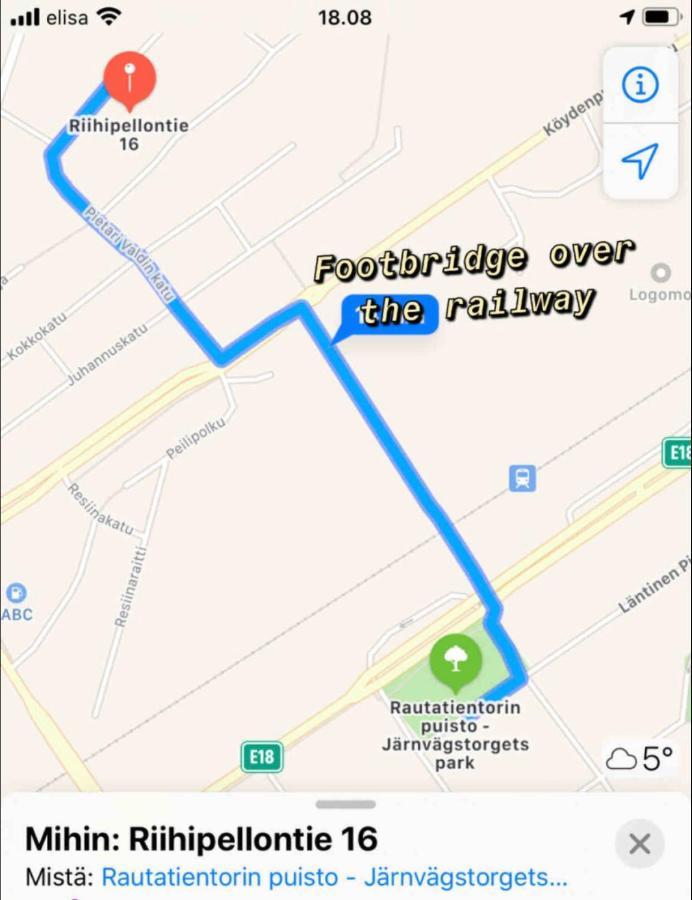 Appartamento Puutaloyksioe 1 Km Turun Rautatieasemalta Turku Esterno foto